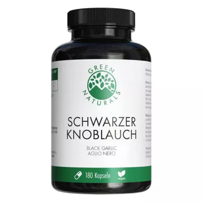 Green Naturals čierny cesnak 750 mg vegánsky Kps, 180 ks Green Naturals čierny cesnak 750 mg vegánsky Kps, 180 ks